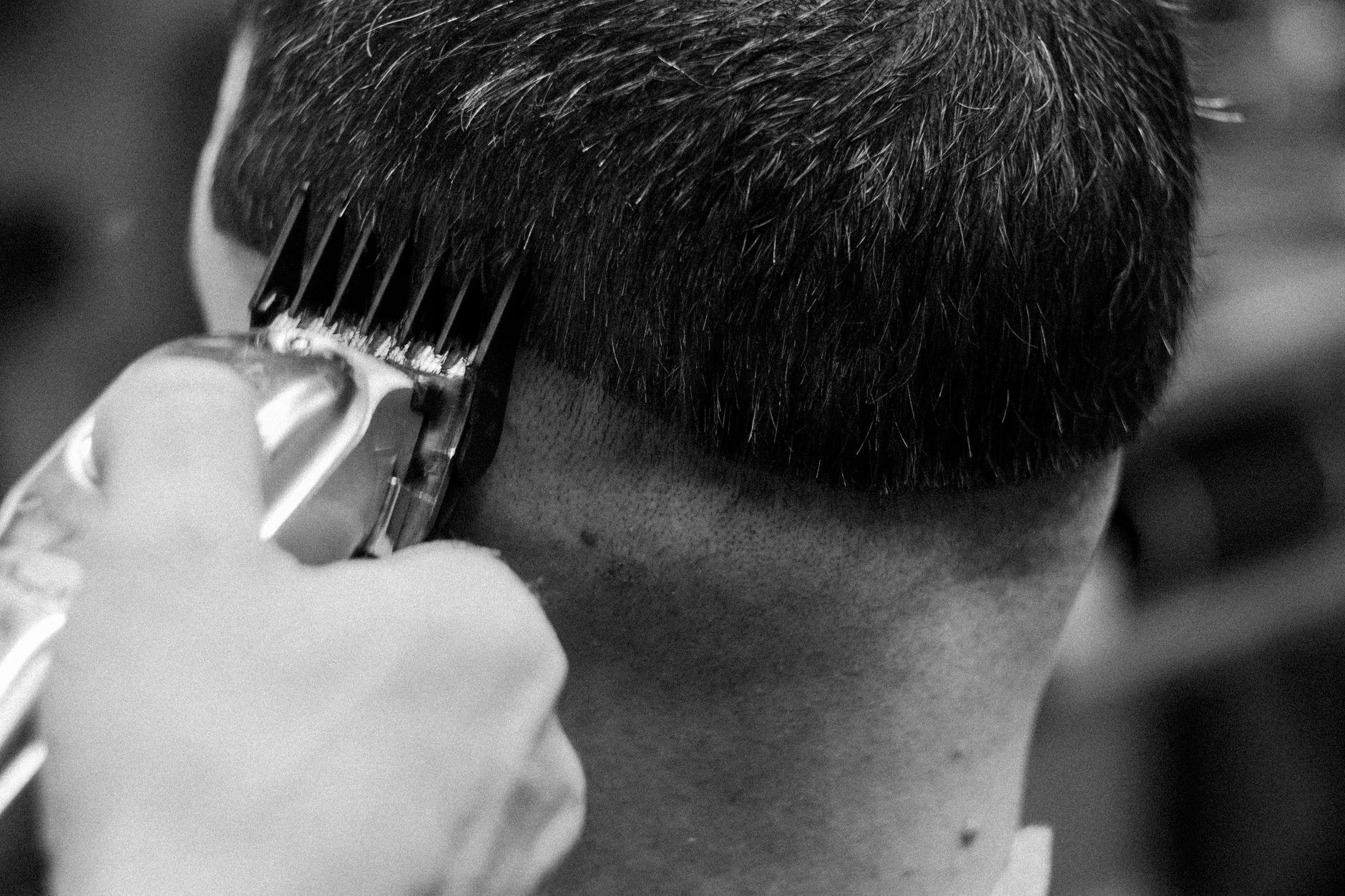 Sample: back of head clipper work